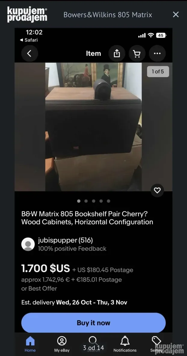 Bowers&Wilkins Matrix 805