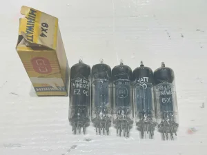 EZ90, EZ81, EZ80, EZ40) – Telefunken, Philips, Mullard, EI