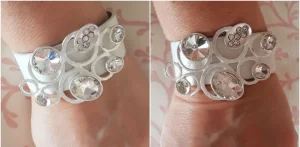 Kožna atraktivna narukvica