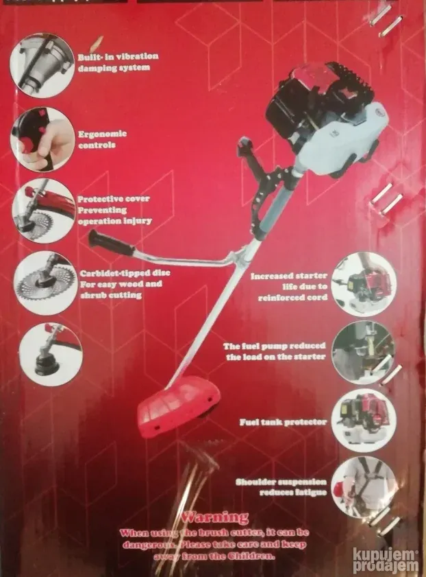 Trimer WILDBULL 4,8 KS na lageru!