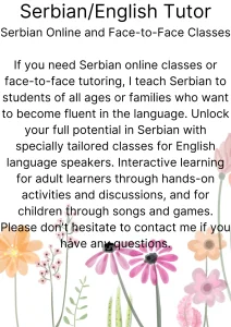Serbian for Foreigners