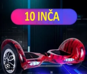 hoverboard 10"blutyt punjiva baterija led svetla