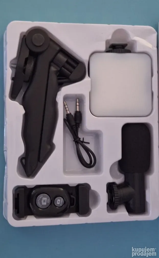 Set za snimanje Vloga Profi držač telefona sa mikrofonom