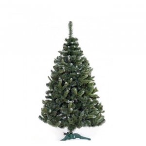 Novogodišnja jelka gusta sa belim vrhom 120 cm