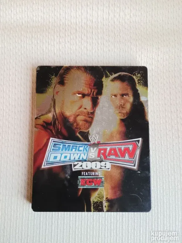 PS3 - W Smackdown VS Raw 2009 - Metal Box