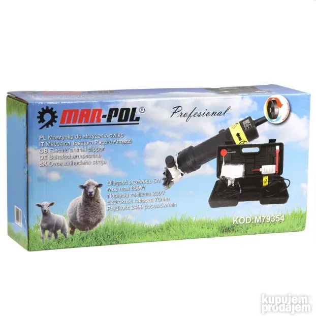 M79354 Mašinica za šišanje ovaca 650W NA LAGERU!