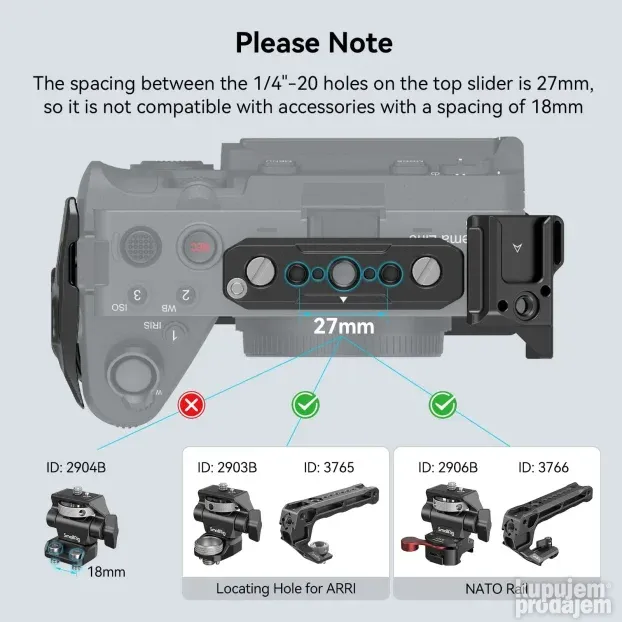 SmallRig Cage za Sony FX30 / FX3 4183