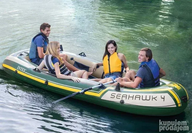 SEAHAWK ČAMAC SET za 4 osobe  Aluminijumska vesla)