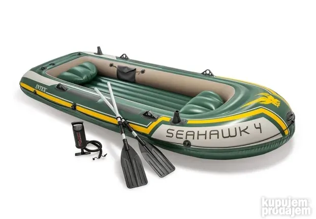 SEAHAWK ČAMAC SET za 4 osobe  Aluminijumska vesla)