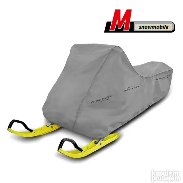 Cerada za motorne sanke M dimenzije 310x113x58x72cm