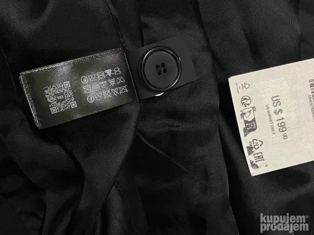 Zara ZW premium elegantan tanji zenski kaput - novo S XS