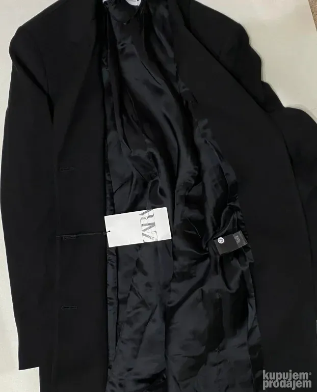 Zara ZW premium elegantan tanji zenski kaput - novo S XS