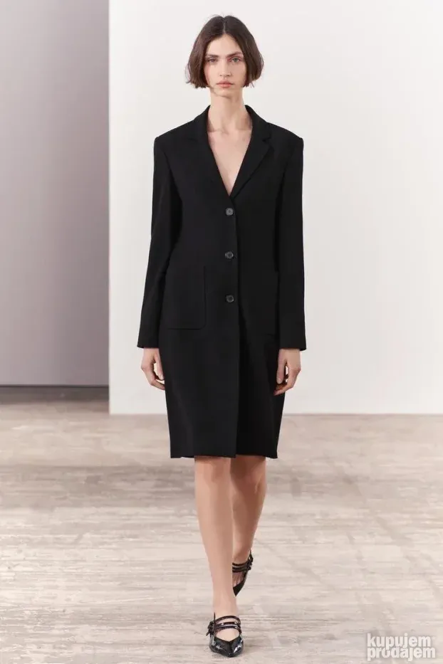 Zara ZW premium elegantan tanji zenski kaput - novo S XS