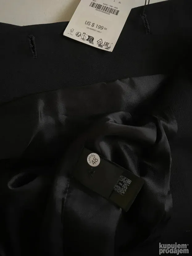 Zara ZW premium elegantan tanji zenski kaput - novo S XS