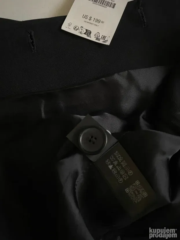 Zara ZW premium elegantan tanji zenski kaput - novo S XS