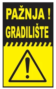 TABLE I NALEPNICE - građevinske table