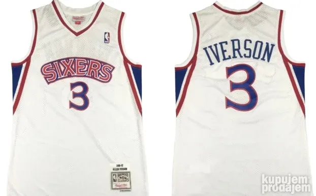 Allen Iverson - Philadelphia 76ers NBA dres #9
