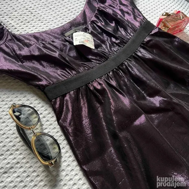 ALBERTA FERRETTI ORIGINAL NOVA ljubicasta haljina 36 ili S