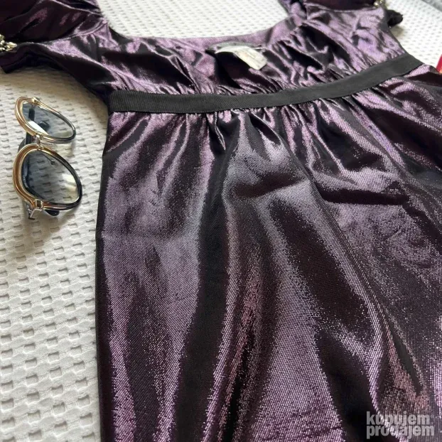 ALBERTA FERRETTI ORIGINAL NOVA ljubicasta haljina 36 ili S