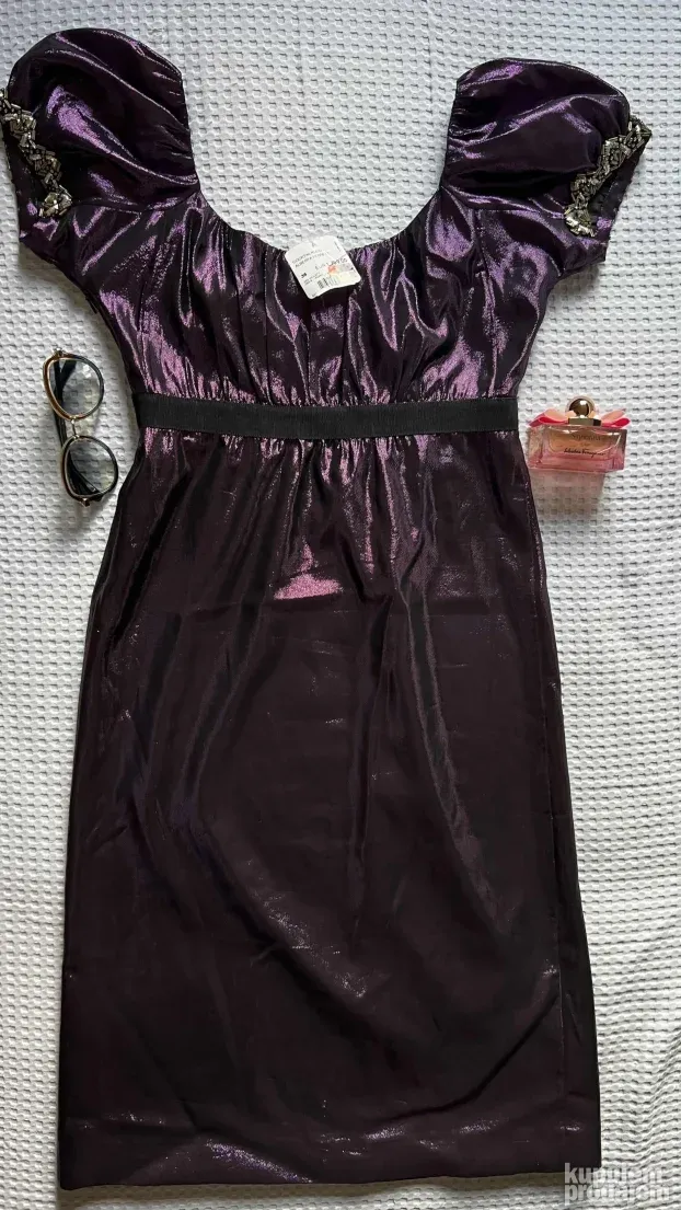 ALBERTA FERRETTI ORIGINAL NOVA ljubicasta haljina 36 ili S