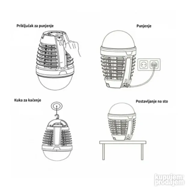 Zamka, DYT-51 2W za insekte