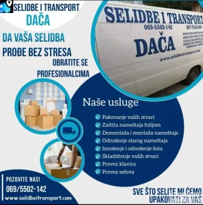Selidbe i transport Daca