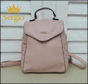 Franceska elegantni nežno roze ranac