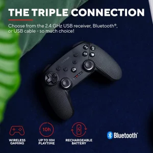 Gamepad dzojstik TRUST GXT542 Muta bezicni crni