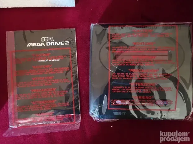 Sega Mega Drive 2 16Bit - NOVO