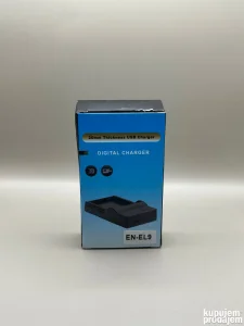 Nov punjac za EN-EL9 za Nikon D40, D40X, D60, D3000, D5000