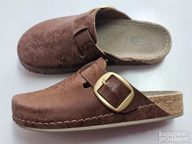 Klompe-papuce zenske klompe DOSS 1454 vise boja klompe