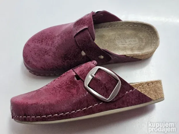 Klompe-papuce zenske klompe DOSS 1454 vise boja klompe