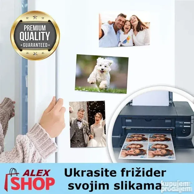 Magnetni foto A4 papir za Inkjet štampače 2kom