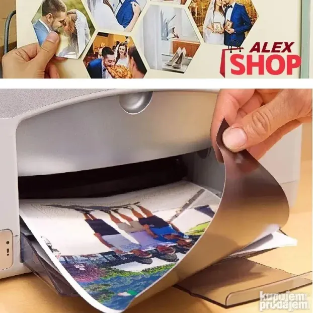 Magnetni foto A4 papir za Inkjet štampače 2kom