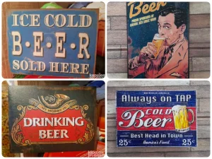 Beer 1 tablice 20x15cm drvene