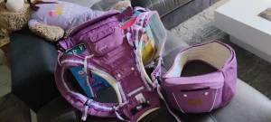 Gabesy ljubičasta nosiljka za bebe