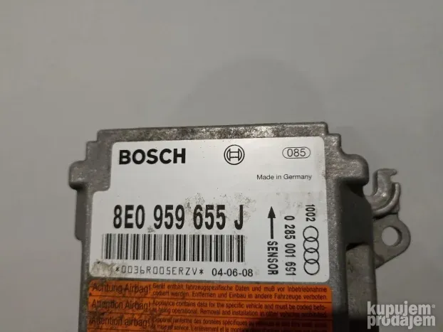 Airbag centrala, modul audi a4 b6