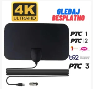 Digitalna Tv Antena Sa Pojacivacem HDTV Antena