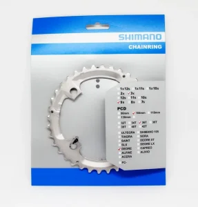 Lančanik pogona Shimano FC-M532 Silver 36T