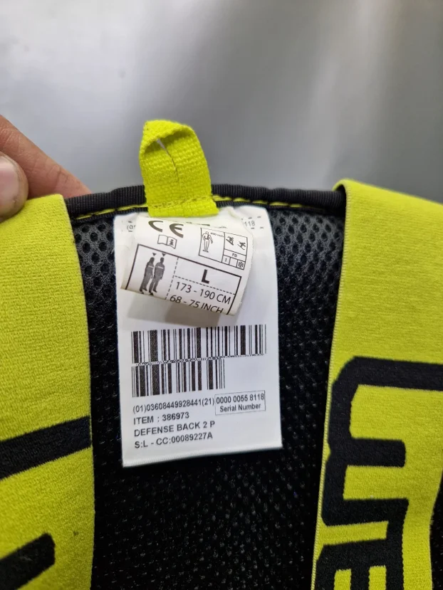 Ski ili moto protektor za ledja Wedze / L