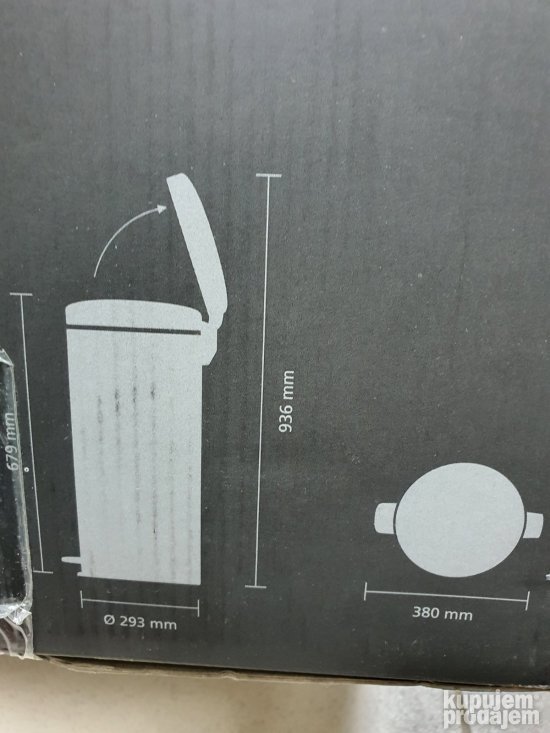Kanta za Smece 30L Mat-Crna - Brabantia