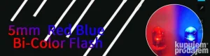 U jednoj Crveno-Plava trepereca naizmenicno LED dioda 5mm