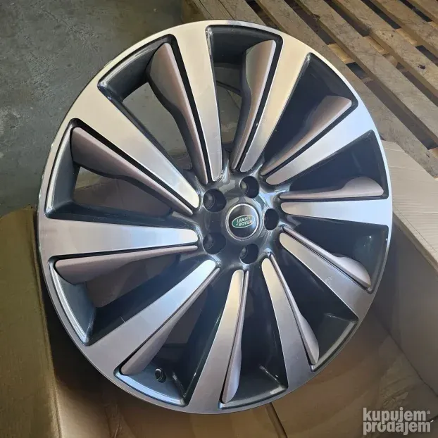 nove alu felne 23" land rover original