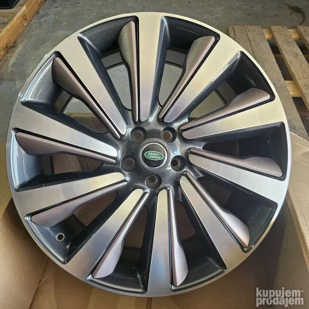 nove alu felne 23" land rover original