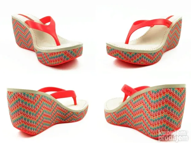 Ipanema papuče japanke mirišljave platforma  NOVO C344 /39