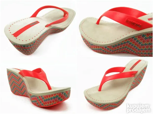 Ipanema papuče japanke mirišljave platforma  NOVO C344 /39