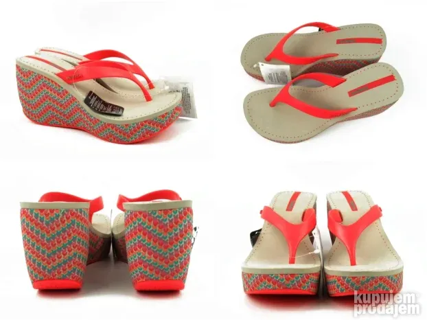 Ipanema papuče japanke mirišljave platforma  NOVO C344 /39