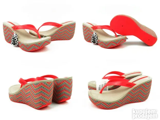 Ipanema papuče japanke mirišljave platforma  NOVO C344 /39