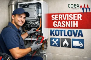 Serviser kotlova na gas i toplotnih pumpi