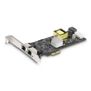STARTECH PR22GIP NETWORK CARD 2 Port 2.5Gbps PCIe Poe+ card